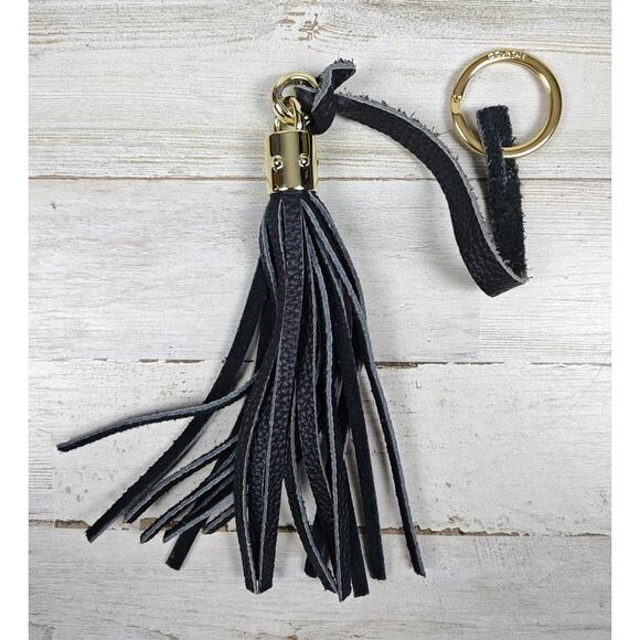 Coach Leather Replacement Tassel For Black Coach Purse - Picture 1 of 4